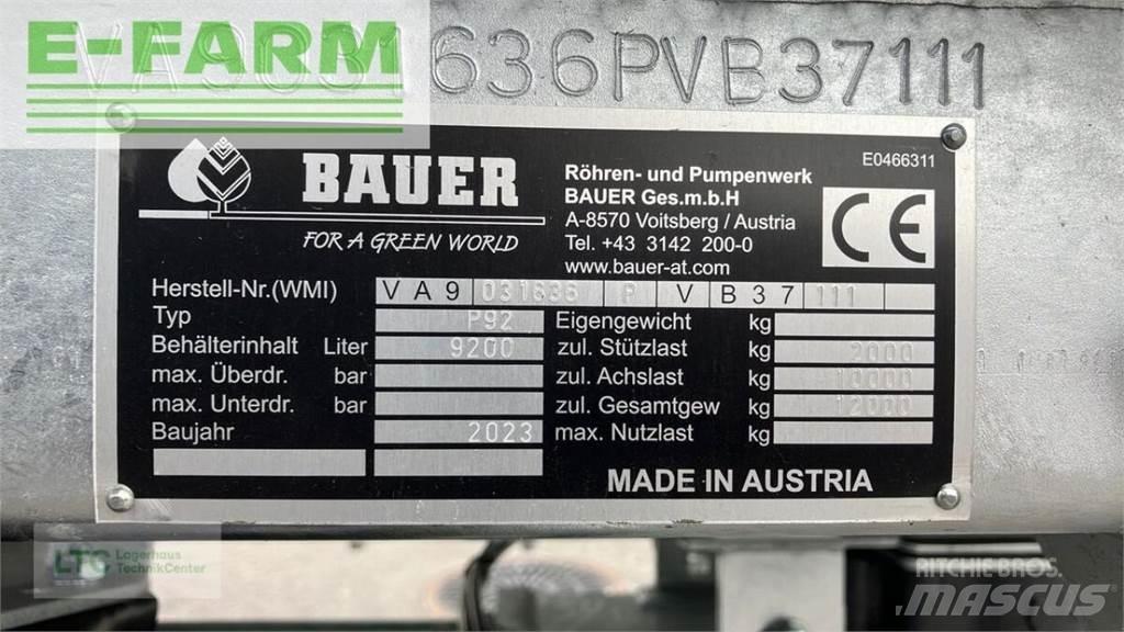Bauer p 92 その他肥料用機材とアクセサリー・アタッチメント