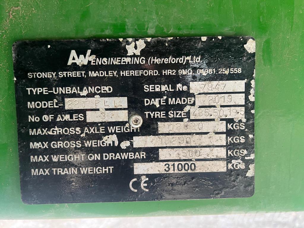  AW Trailers BALE 汎用トレーラー