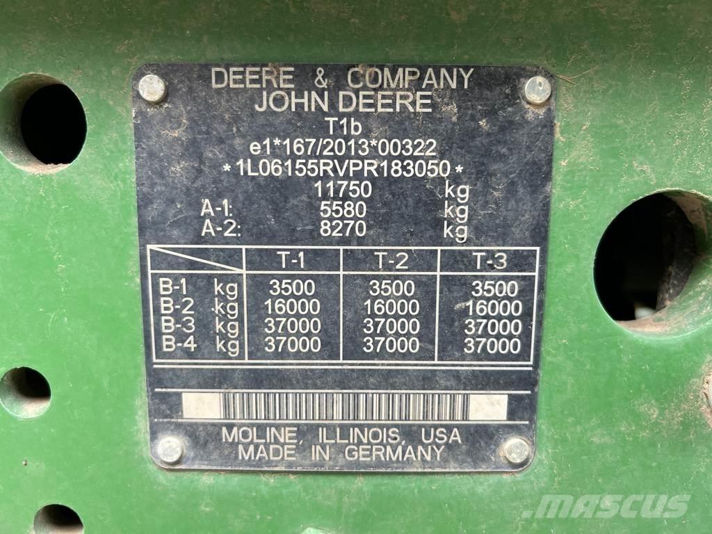 John Deere 6R155 農業機械 -　その他