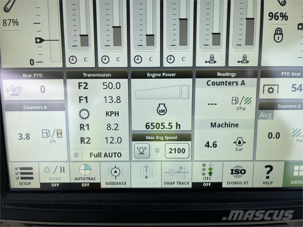 John Deere 6R185 トラクター