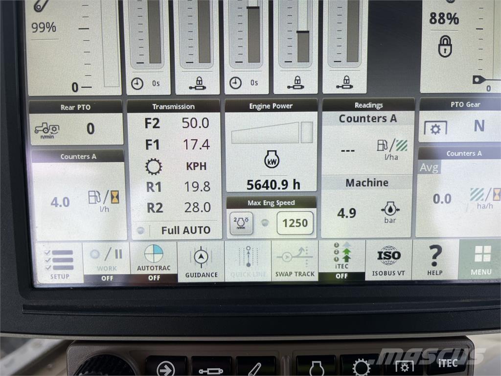 John Deere 6R185 トラクター