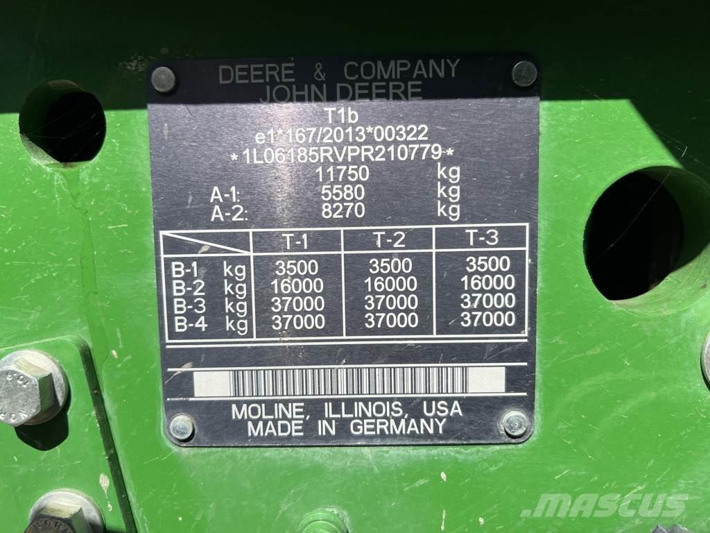 John Deere 6R185 トラクター