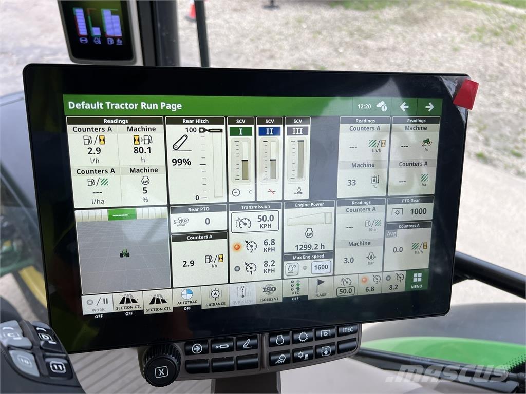 John Deere 6R185 トラクター