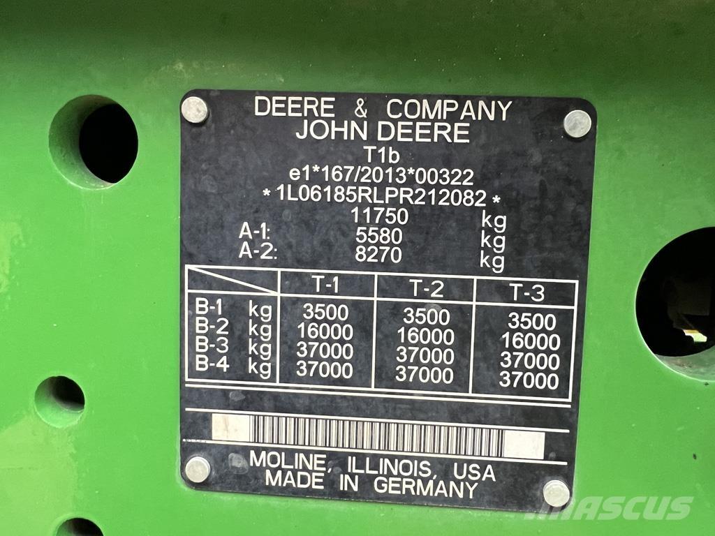 John Deere 6R185 トラクター