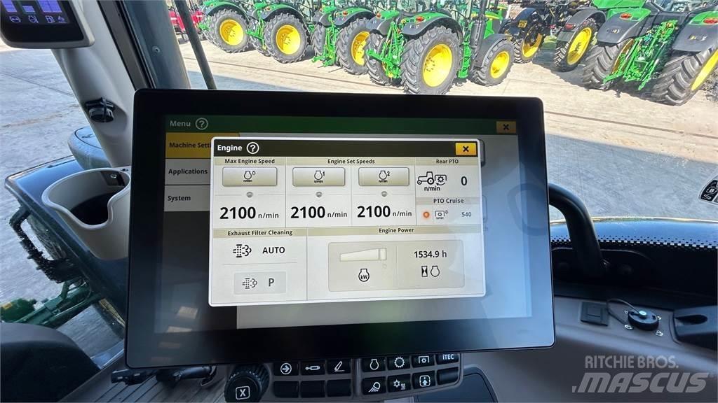 John Deere 6R185 トラクター