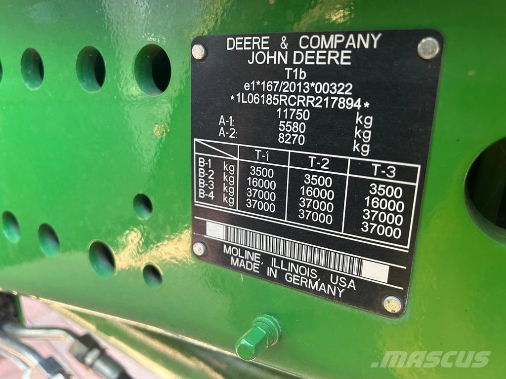 John Deere 6R185 トラクター