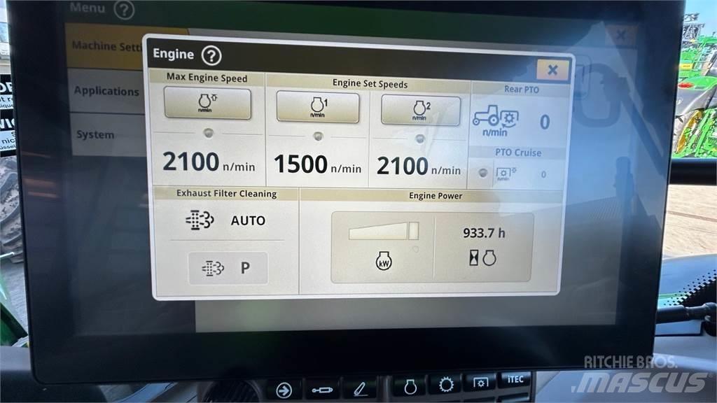 John Deere 6R185 トラクター