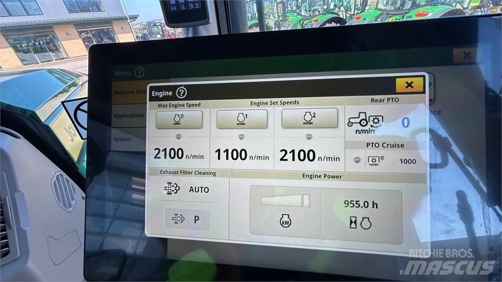 John Deere 6R185 トラクター