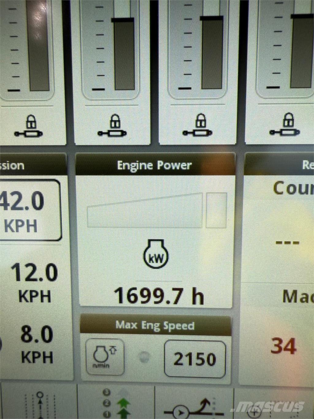 John Deere 8RX370 トラクター