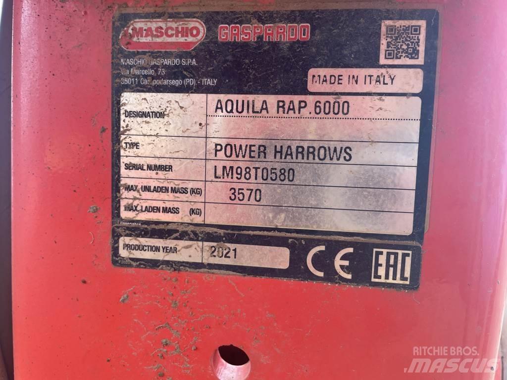 Maschio AQUILA 6M パワーハローとロータリーハロー