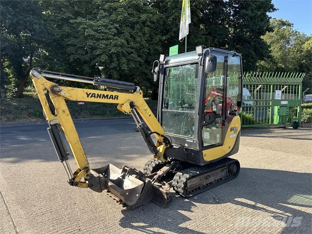 Yanmar SV18 中型油圧ショベル 7ｔ-12ｔ（ユンボ・パワーショベル・バックホー）