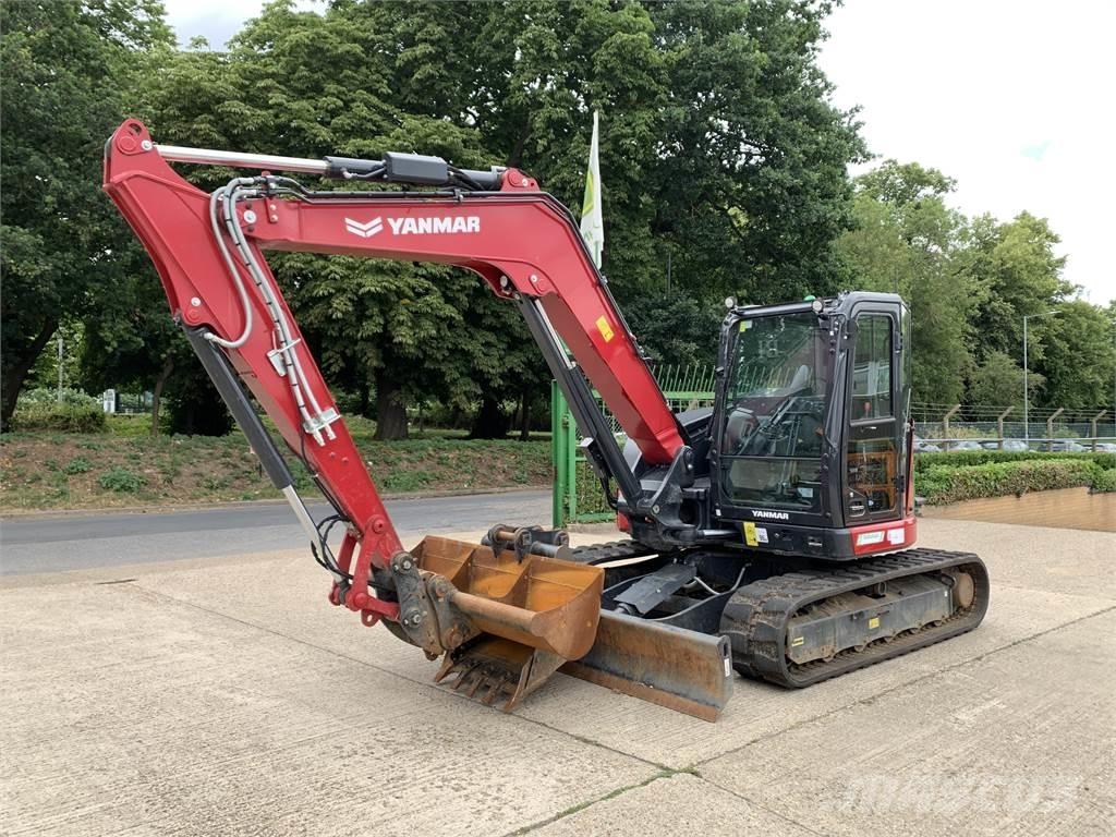 Yanmar SV86-7 中型油圧ショベル 7ｔ-12ｔ（ユンボ・パワーショベル・バックホー）
