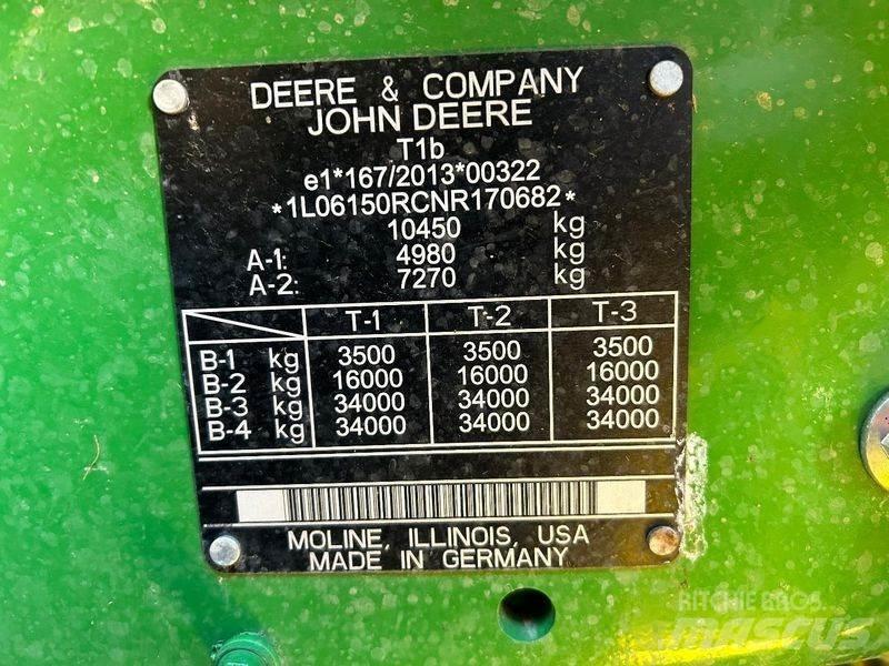 John Deere 6R150 トラクター