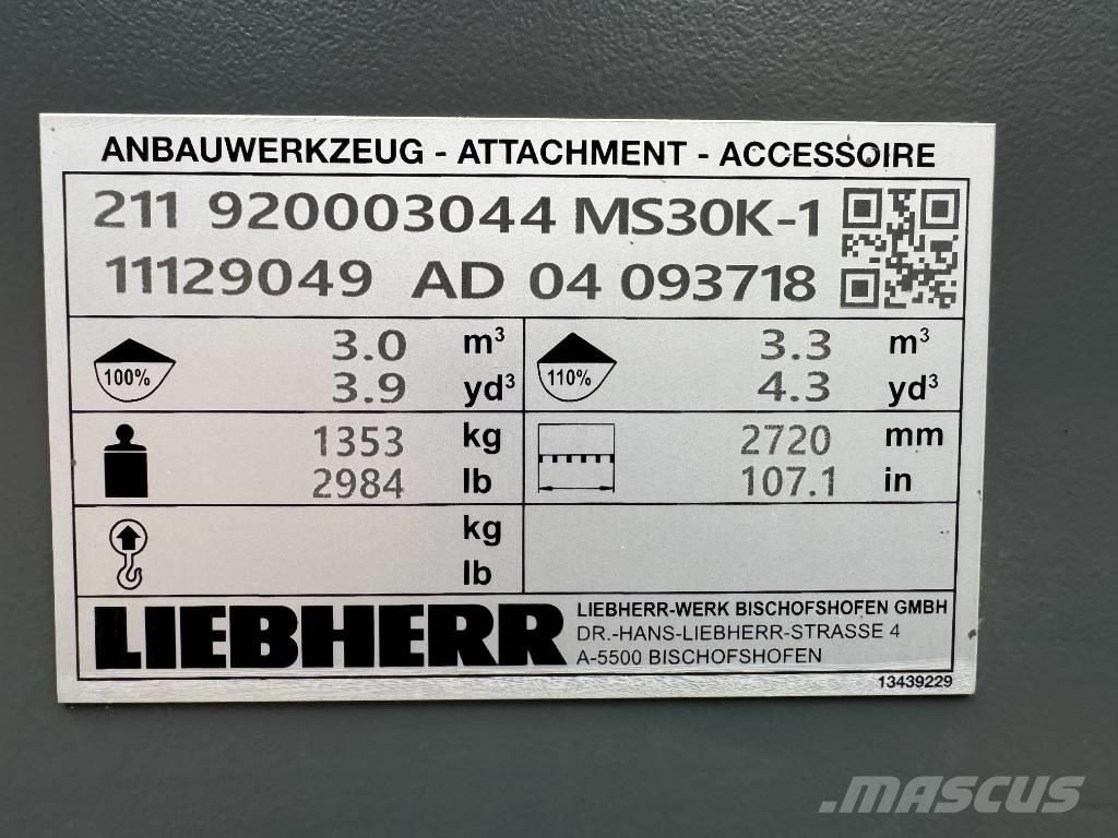 Liebherr L546 ホイールローダー・タイヤショベル
