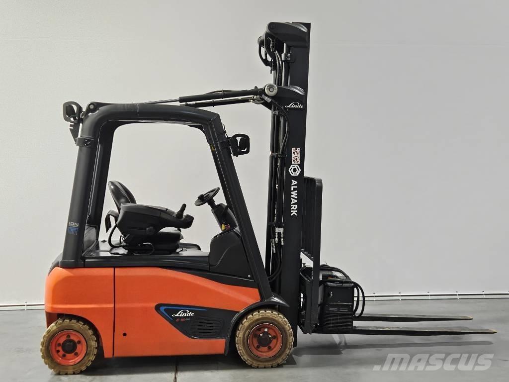 Linde E16P LI-ION バッテリーフォークリフト
