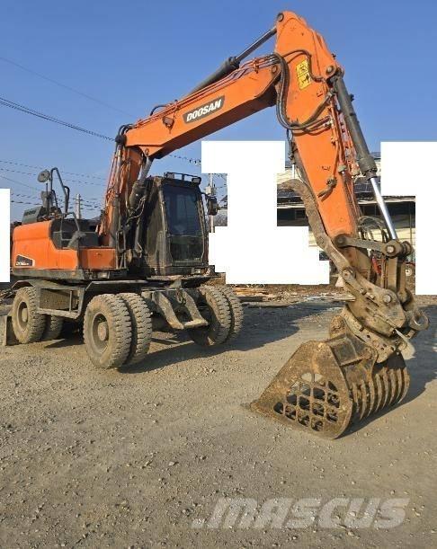 Doosan DX 140 W-5 ホイール式油圧ショベル（パワーショベル・ユンボ・バックホー）