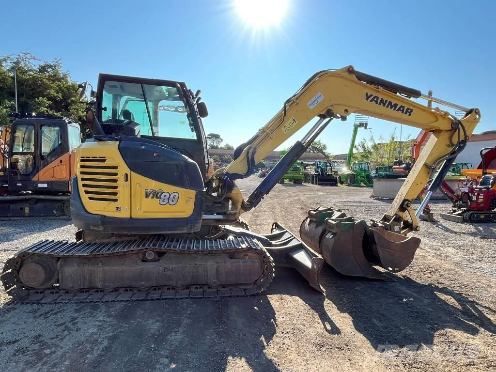 Yanmar Vio 80-1A 中型油圧ショベル 7ｔ-12ｔ（ユンボ・パワーショベル・バックホー）