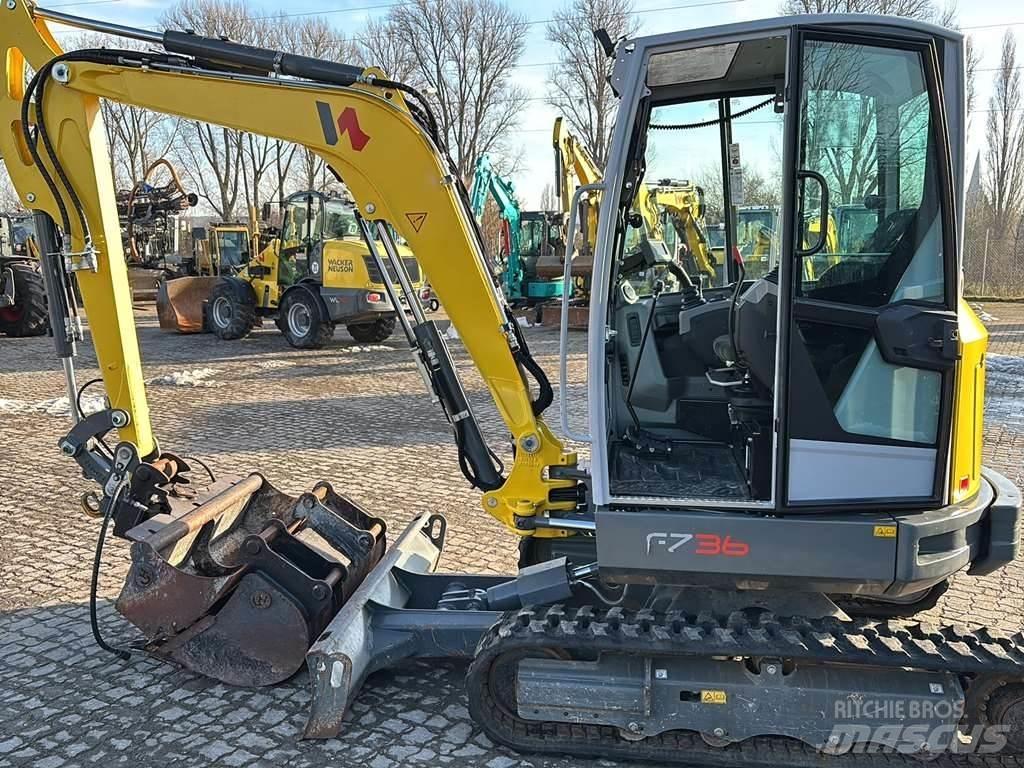 Wacker Neuson EZ36 ミニ油圧ショベル 7t以下（ミニユンボ・ミニディガー）