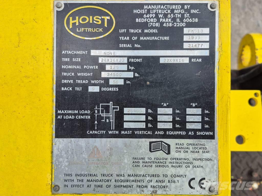 Hoist FKS 13 フォークリフト - その他