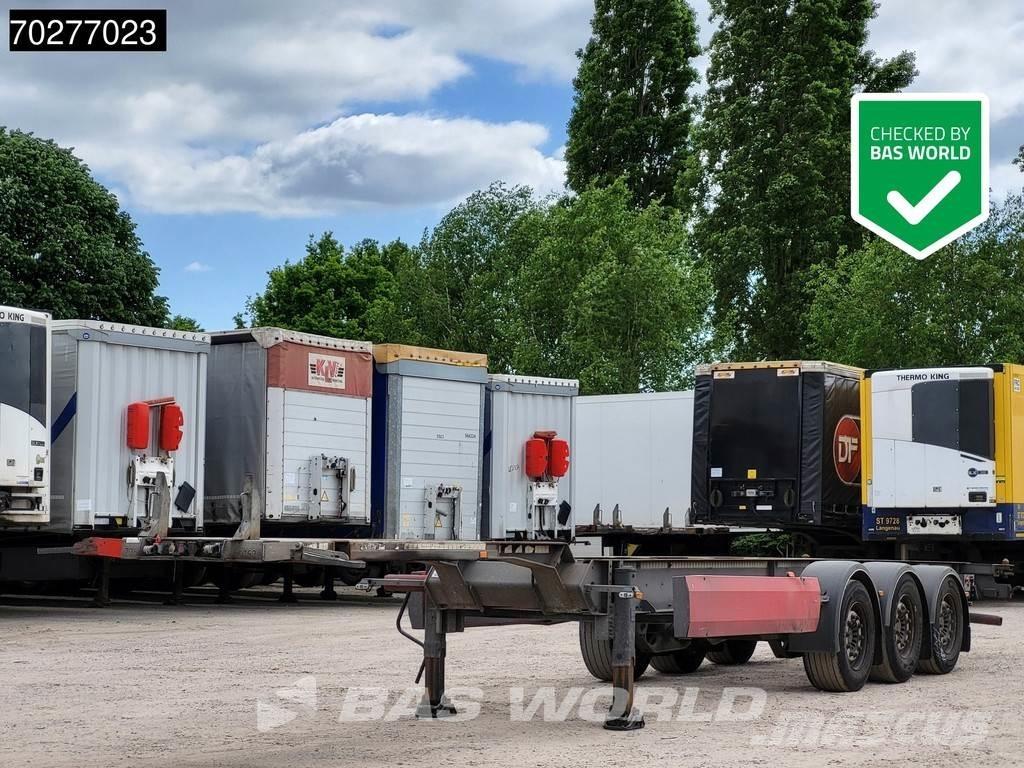 Van Hool 3 axles コンテナフレーム・セミトレーラー