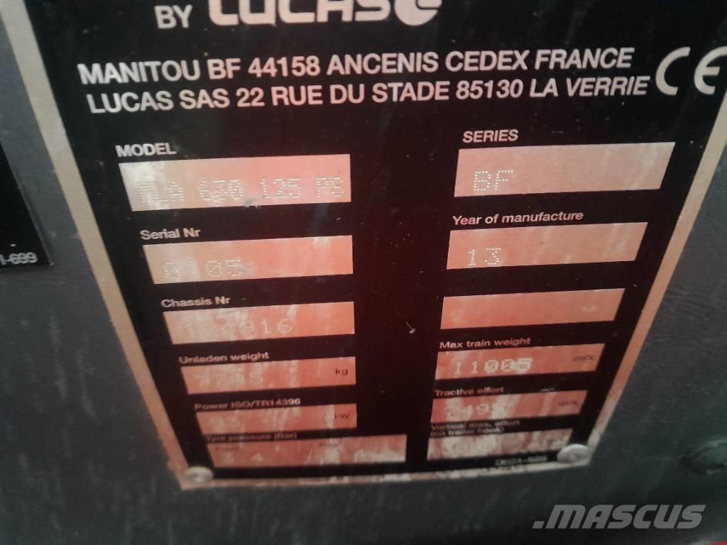 Manitou MLT630-125 農業用テレハンドラー