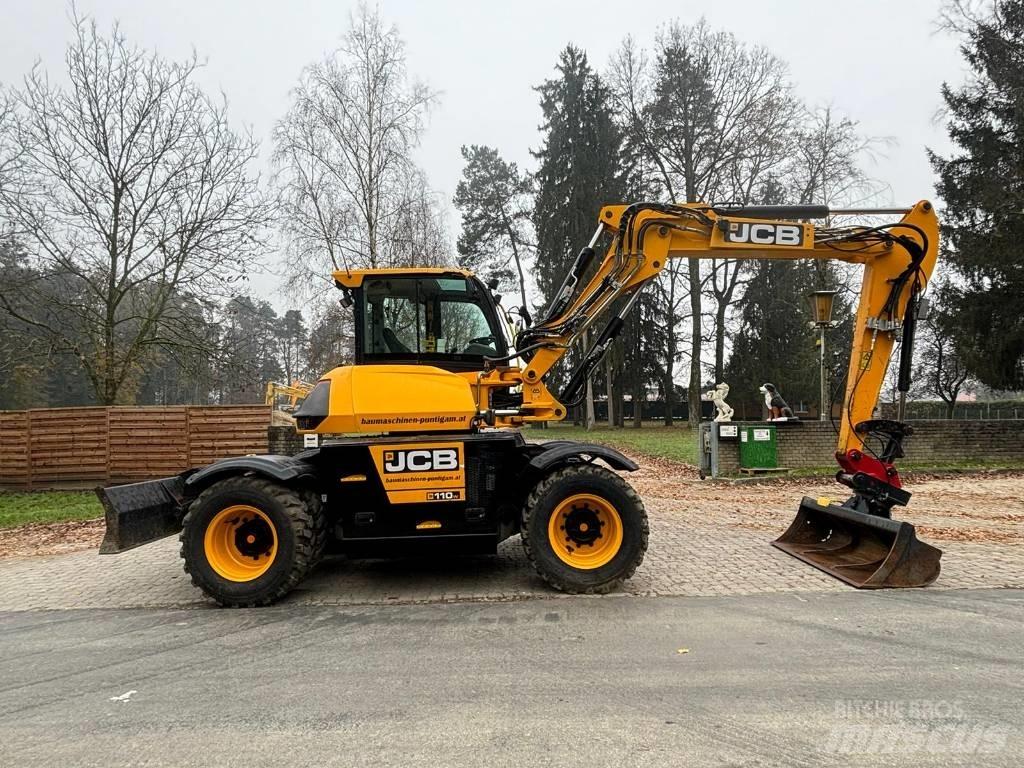 JCB HD 110 WT 4F ホイール式油圧ショベル（パワーショベル・ユンボ・バックホー）