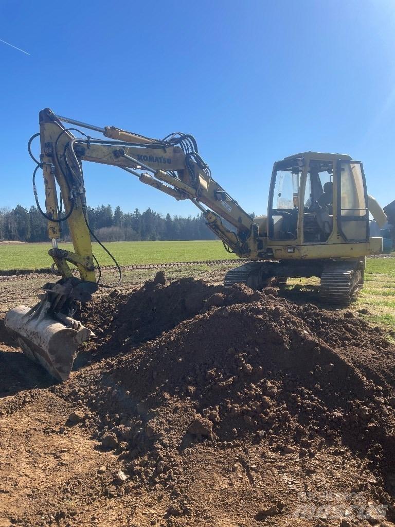 Komatsu Pc 95 r 中型油圧ショベル 7ｔ-12ｔ（ユンボ・パワーショベル・バックホー）