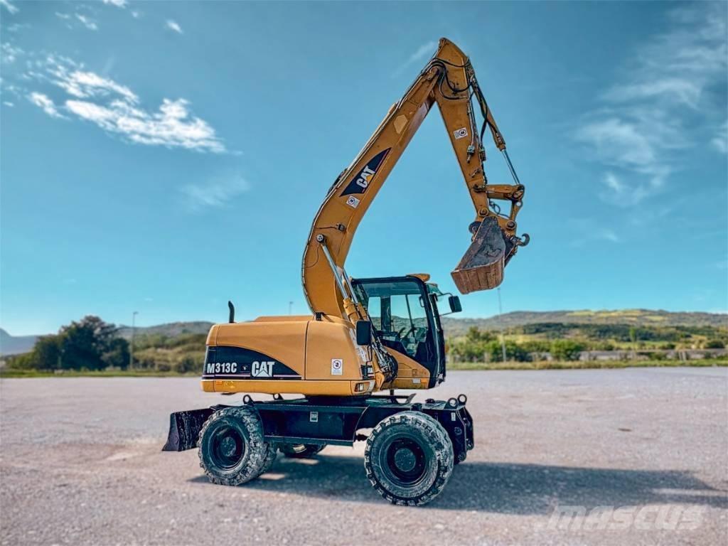 CAT M 313 C ホイール式油圧ショベル（パワーショベル・ユンボ・バックホー）
