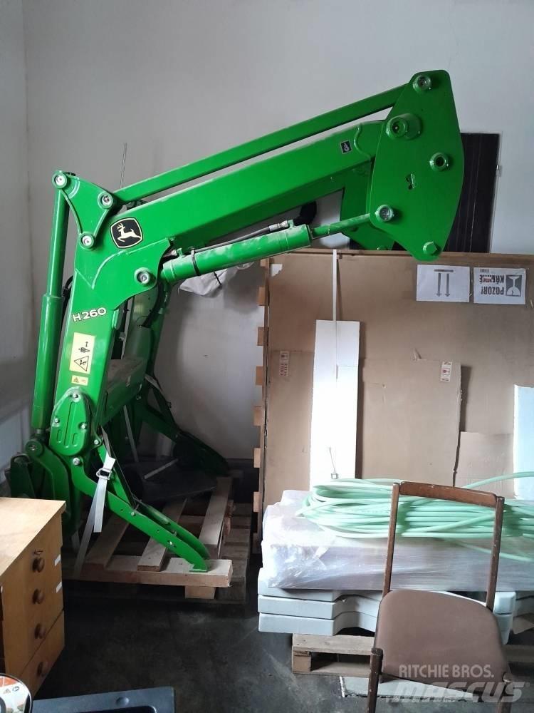 John Deere H 260 フロントローダーとディガー