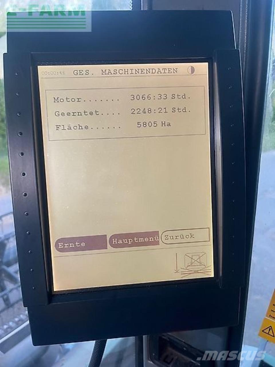 Fendt 8400 p al コンバイン