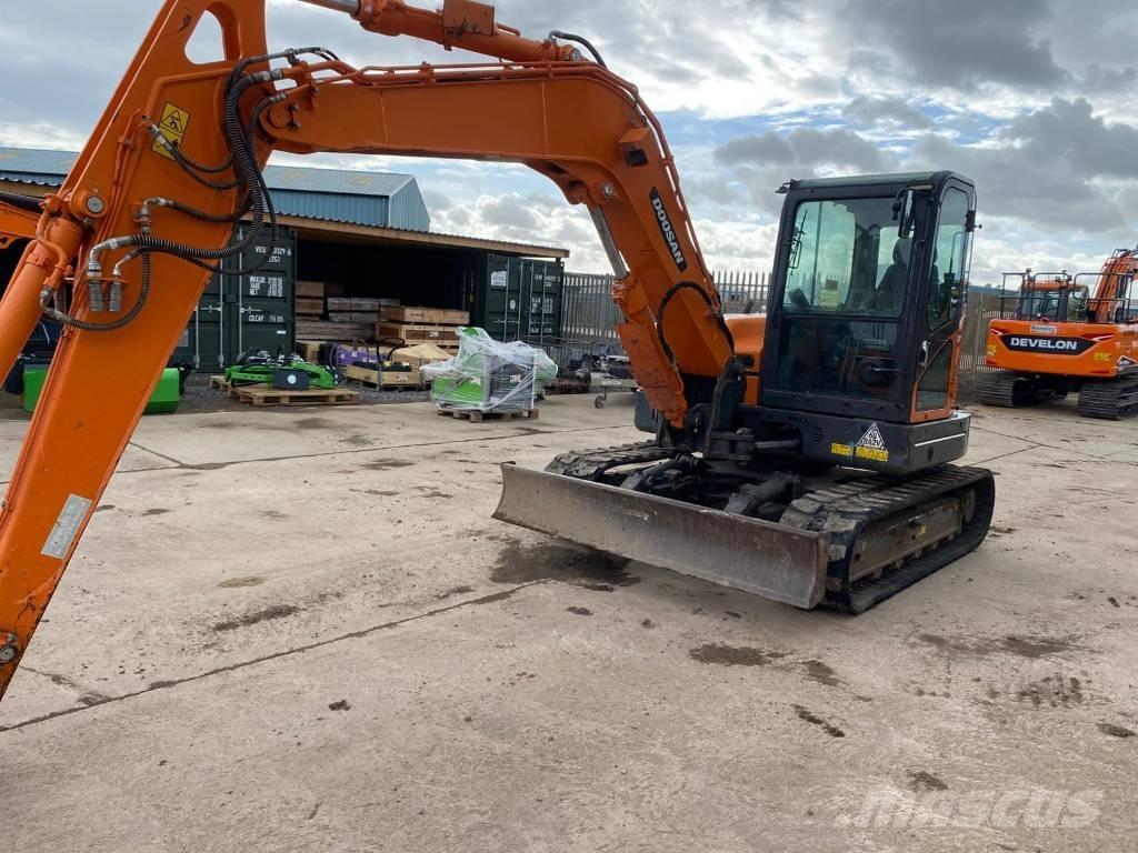 Doosan Develon DX85R 中型油圧ショベル 7ｔ-12ｔ（ユンボ・パワーショベル・バックホー）