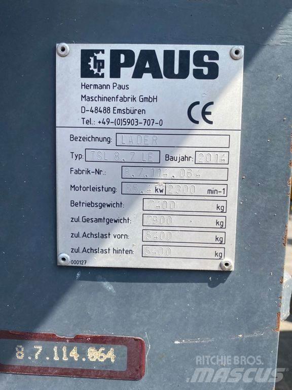 Paus TSL8.7 ホイールローダー・タイヤショベル