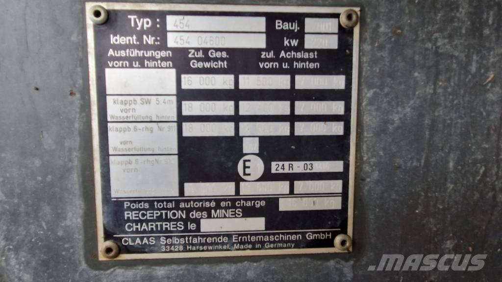 CLAAS lexion 460 コンバイン