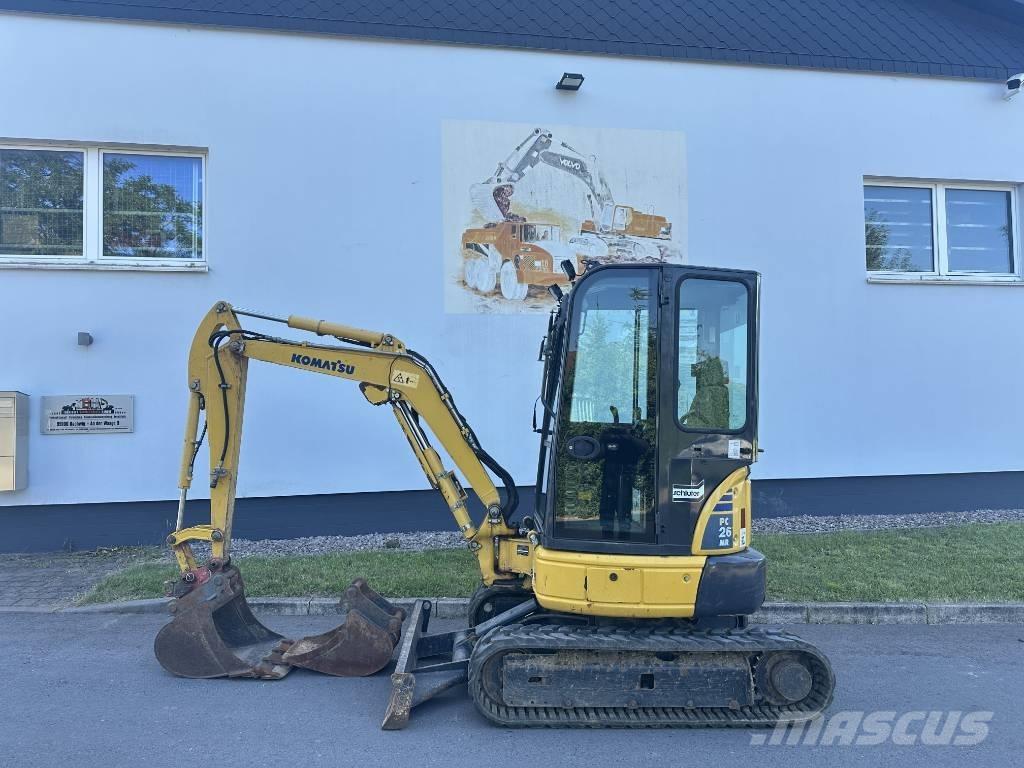 Komatsu PC 26 MR-3 ミニ油圧ショベル 7t以下（ミニユンボ・ミニディガー）