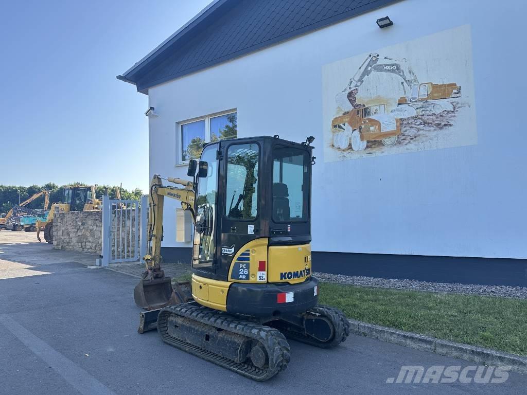 Komatsu PC 26 MR-3 ミニ油圧ショベル 7t以下（ミニユンボ・ミニディガー）