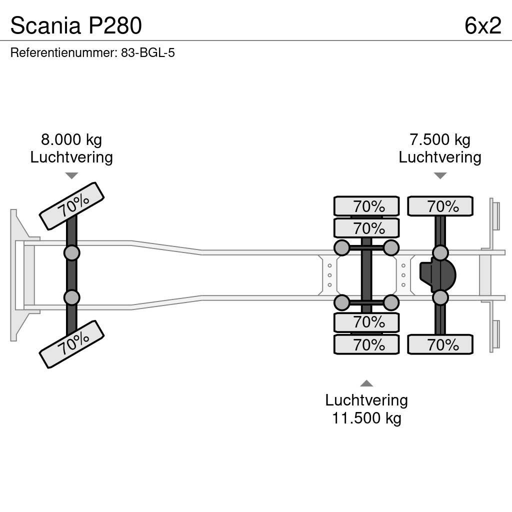 Scania P280 キャブ付きシャーシ