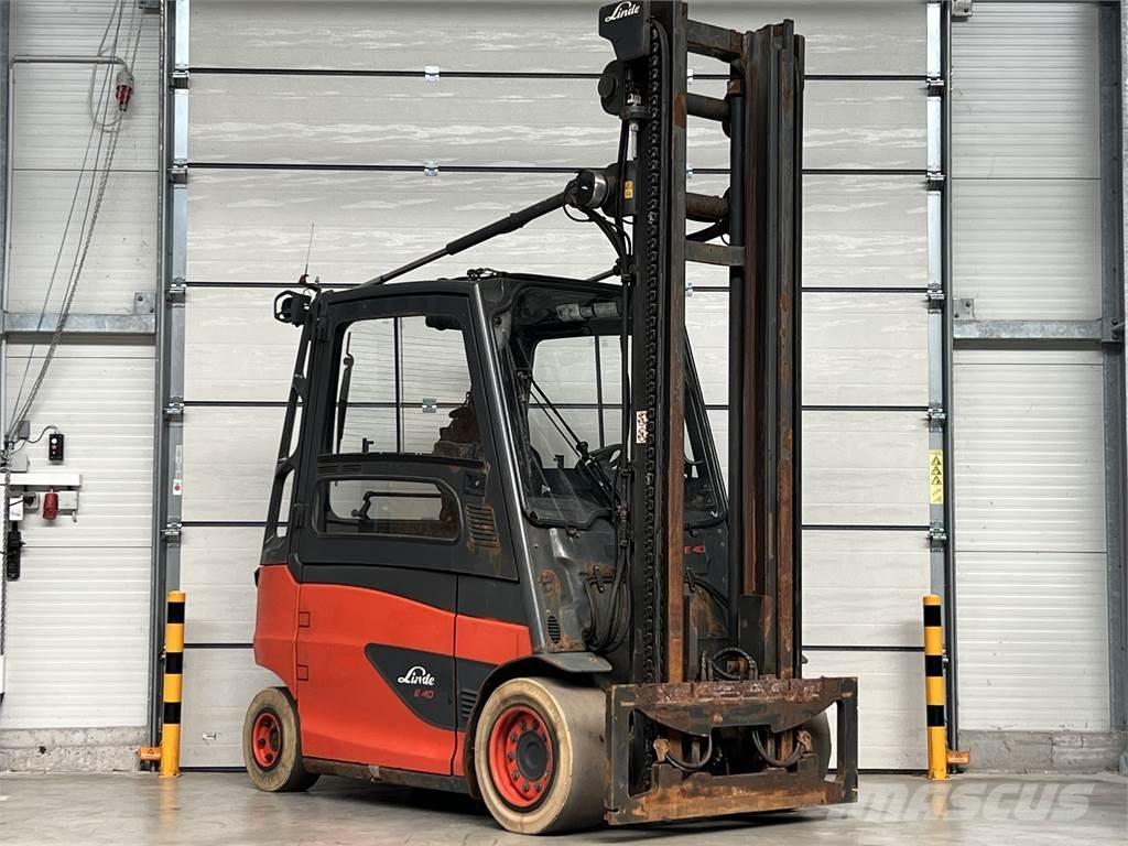 Linde E 40/600 HL バッテリーフォークリフト