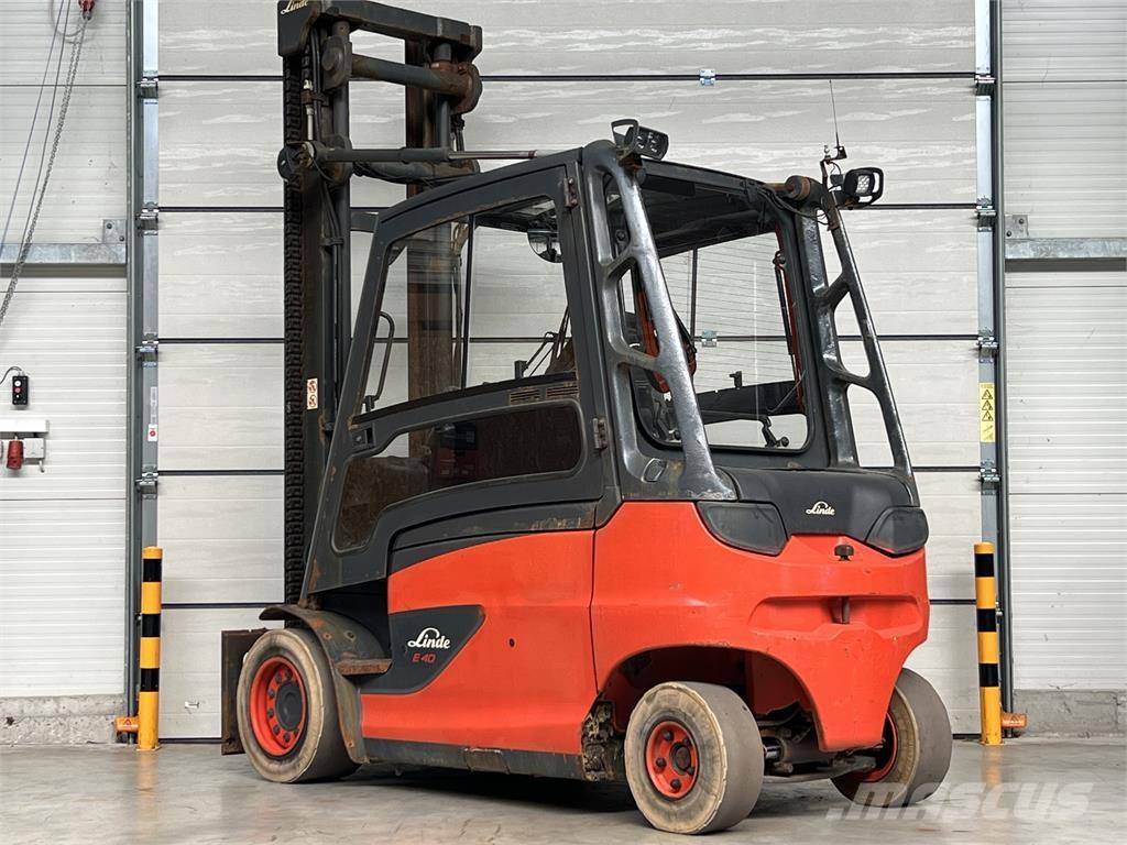 Linde E 40/600 HL バッテリーフォークリフト