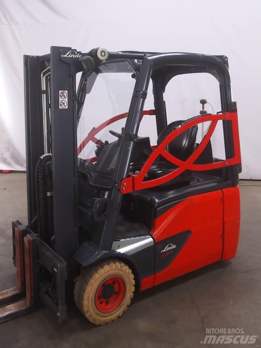 Linde E16-02 バッテリーフォークリフト