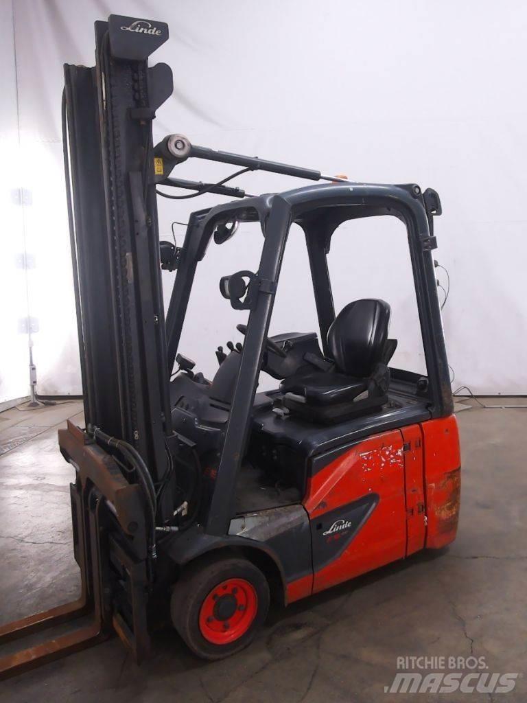 Linde E16C-02 バッテリーフォークリフト