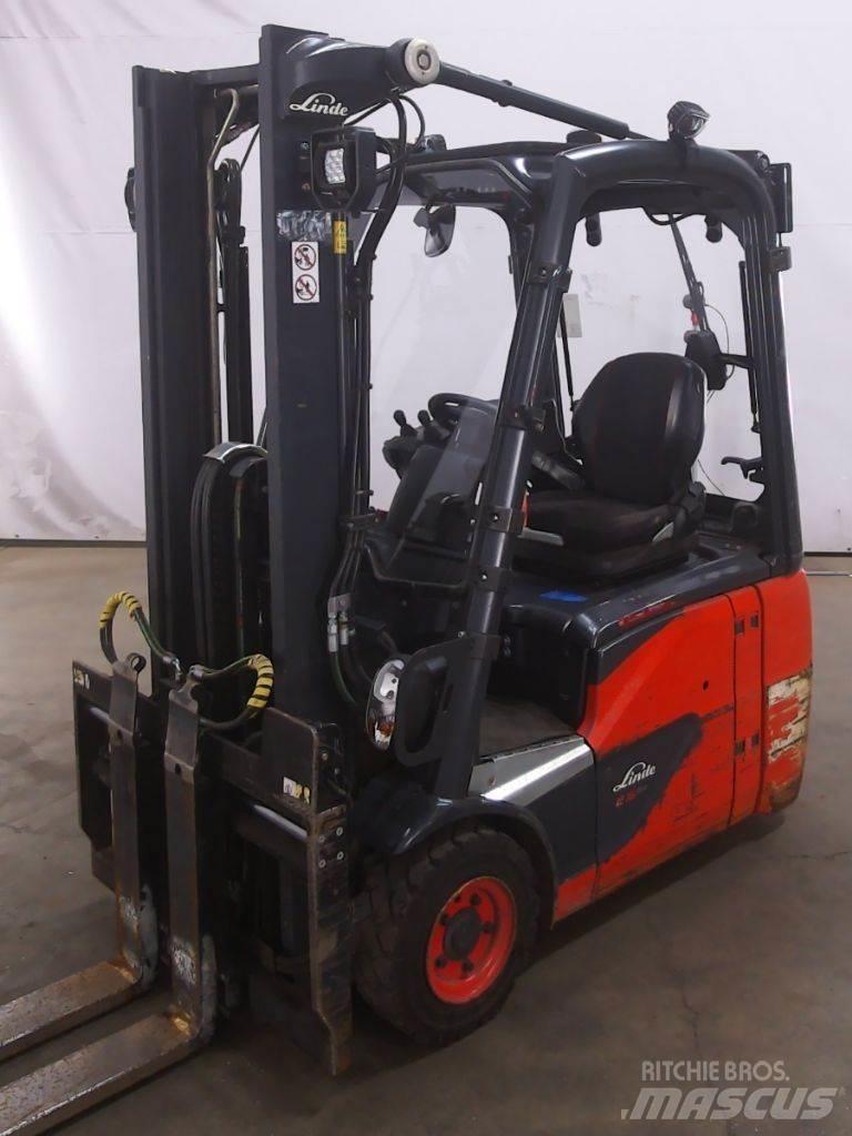 Linde E16C-02 バッテリーフォークリフト