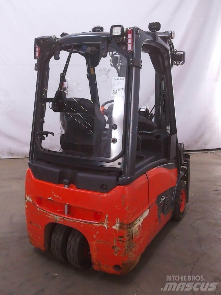 Linde E16C-02 バッテリーフォークリフト
