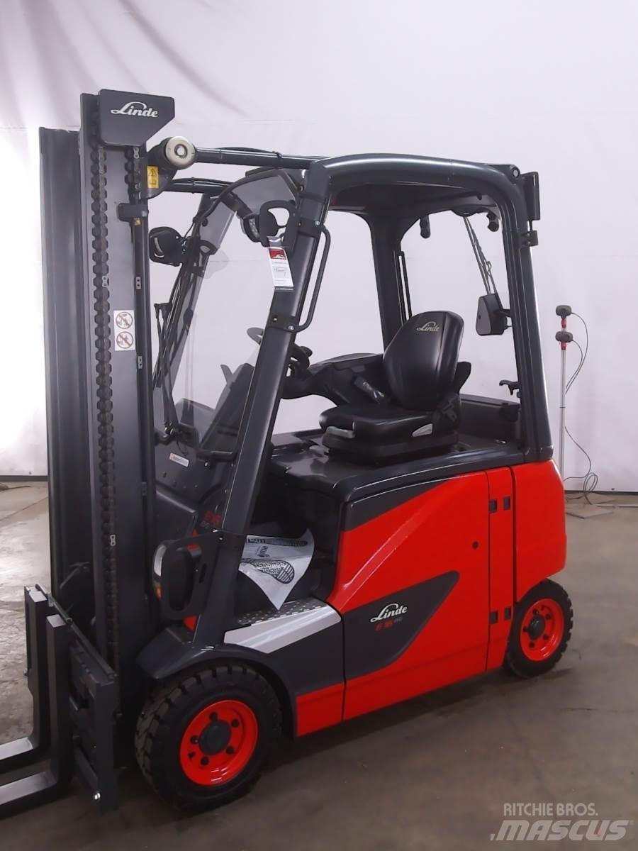 Linde E16PH-02 バッテリーフォークリフト