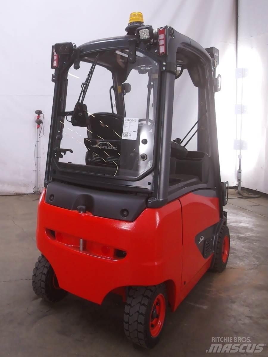 Linde E16PH-02 バッテリーフォークリフト