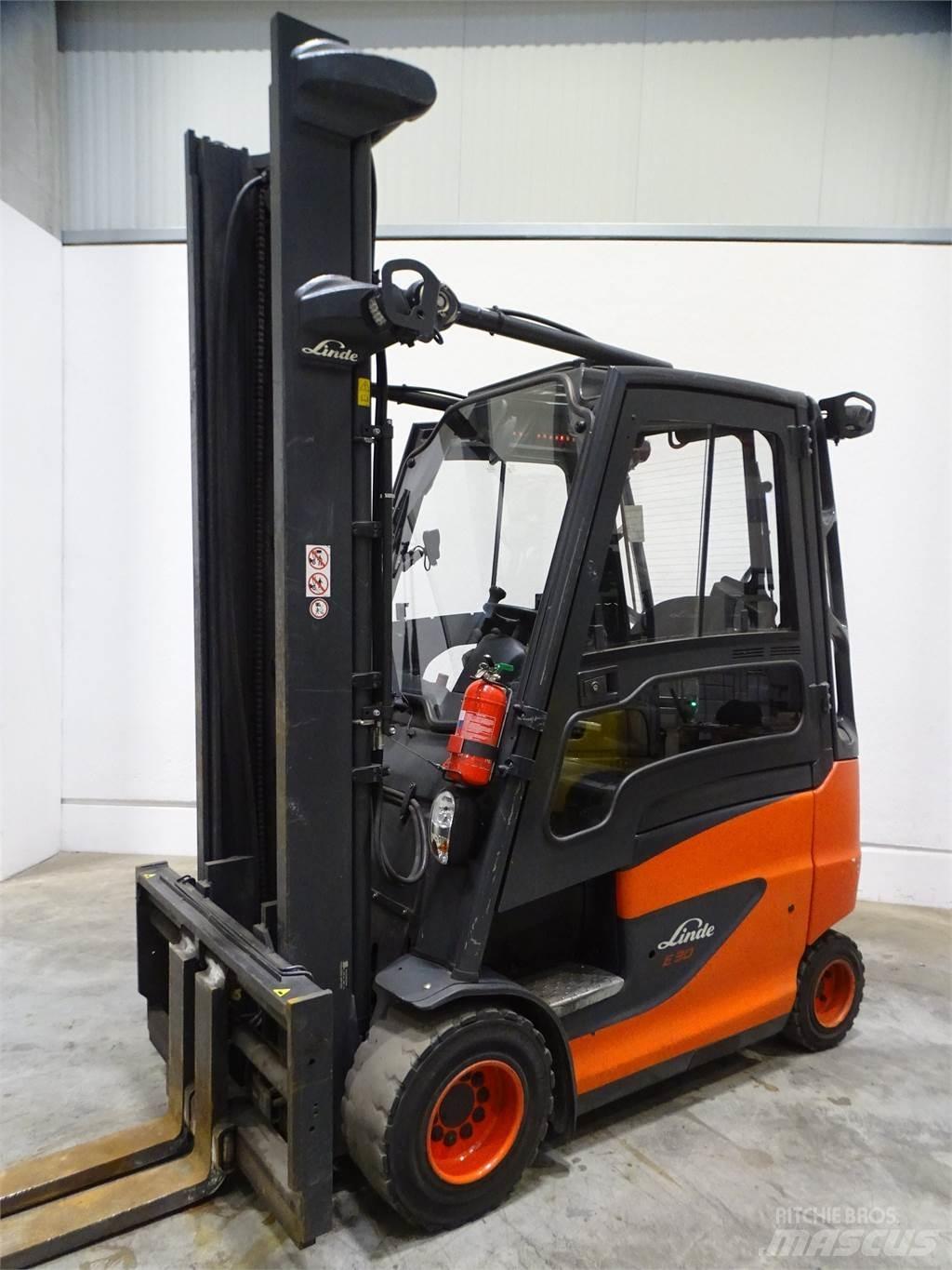 Linde E30H-01/600 バッテリーフォークリフト