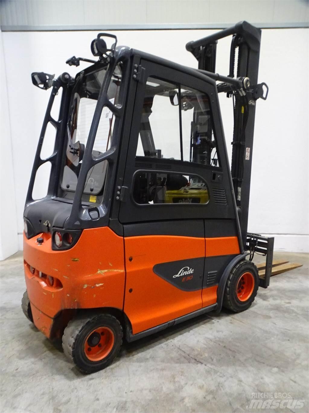 Linde E30H-01/600 バッテリーフォークリフト