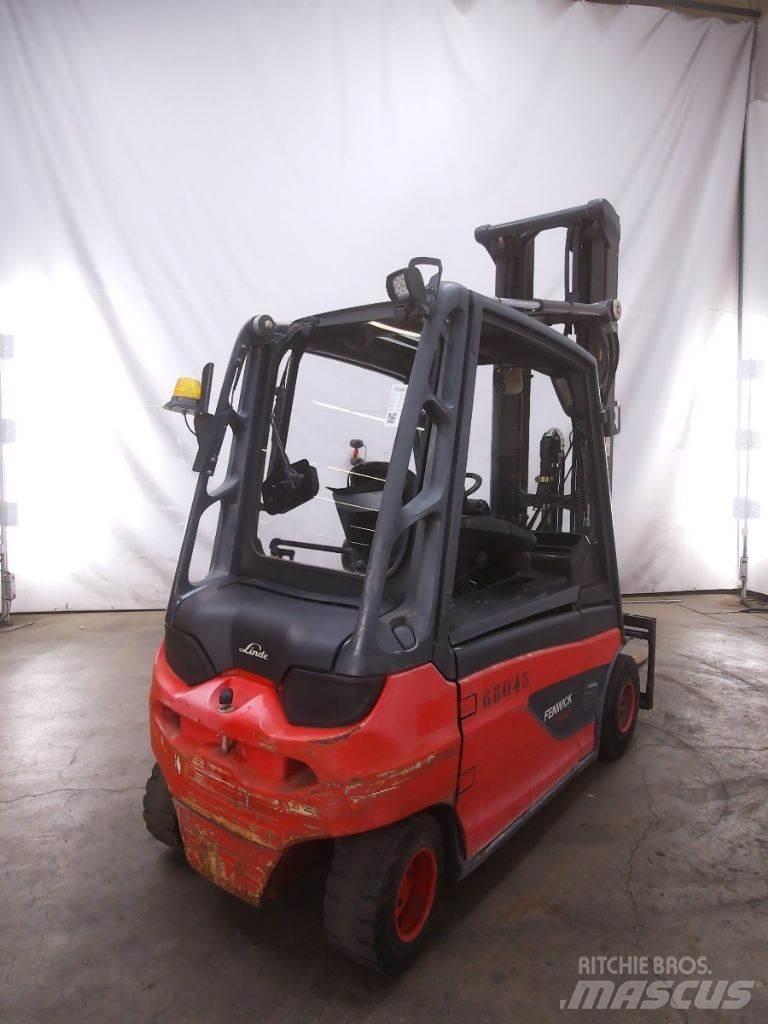 Linde E30L-01 バッテリーフォークリフト