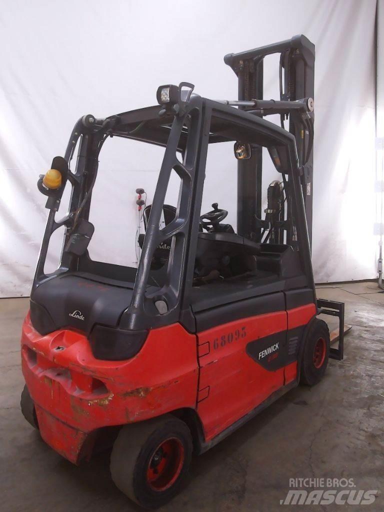 Linde E30L-01 バッテリーフォークリフト