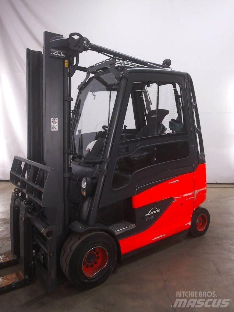 Linde E35HL-01 バッテリーフォークリフト