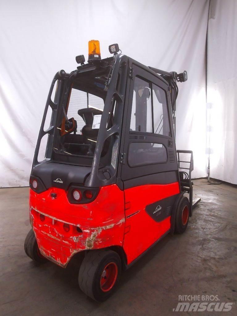 Linde E35HL-01 バッテリーフォークリフト